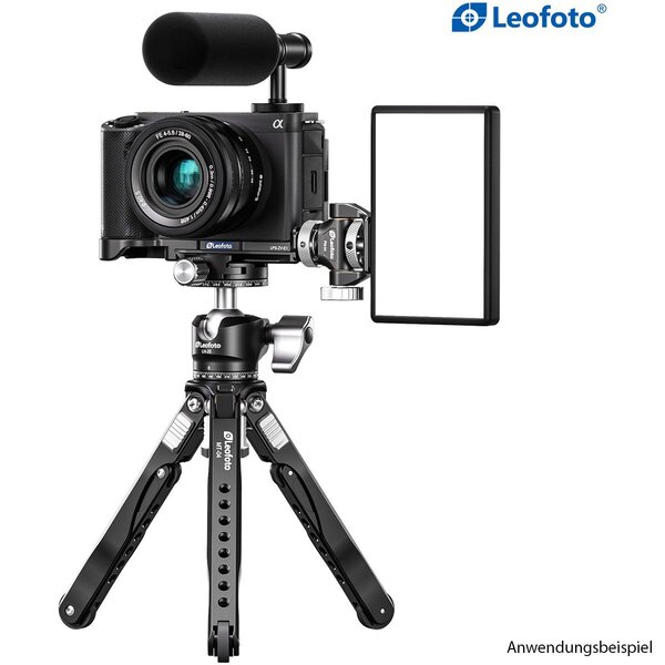 Leofoto L-Halterung LPS-ZV-E1 für Sony Alpha ZV-E1 schwarz 