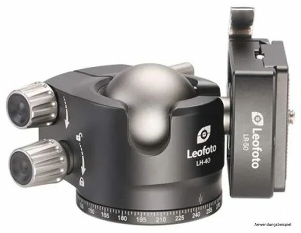 Leofoto LR-50 Schnellkupplung mit + NP-50 Schnellwechselplatte 