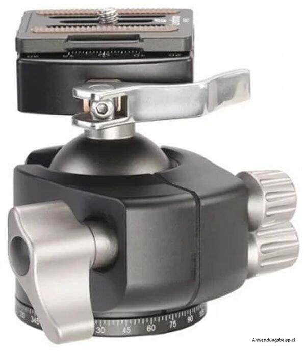 Leofoto LR-50 Schnellkupplung mit + NP-50 Schnellwechselplatte 