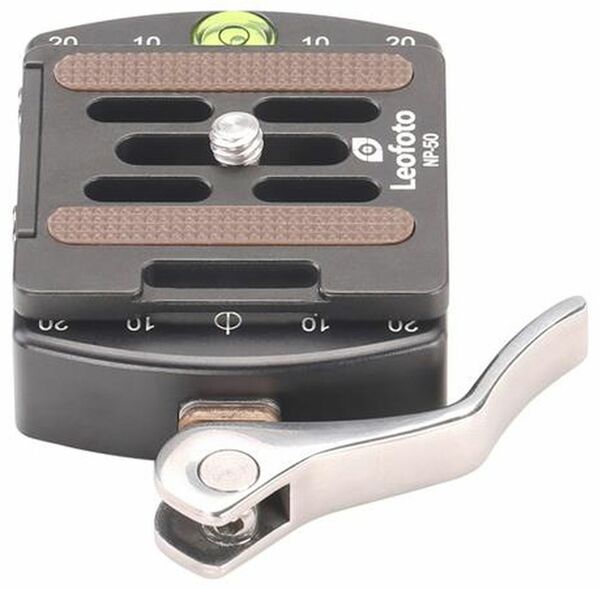 Leofoto LR-50 Schnellkupplung mit + NP-50 Schnellwechselplatte 