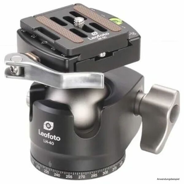 Leofoto LR-50 Schnellkupplung mit + NP-50 Schnellwechselplatte 