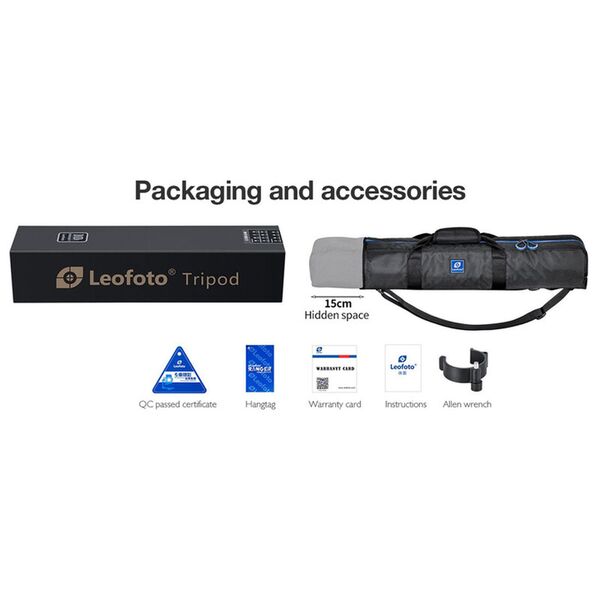 Leofoto Manba LVM-323C + BV-15 