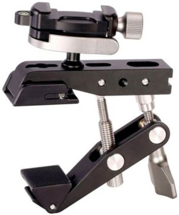 Leofoto MBC-18 Kugelkopf + MC-80 Mehrzweckklemme + CF-6 Adapter 