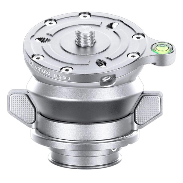 Leofoto Nivelliereinrichtung LBQ-50S  silver 