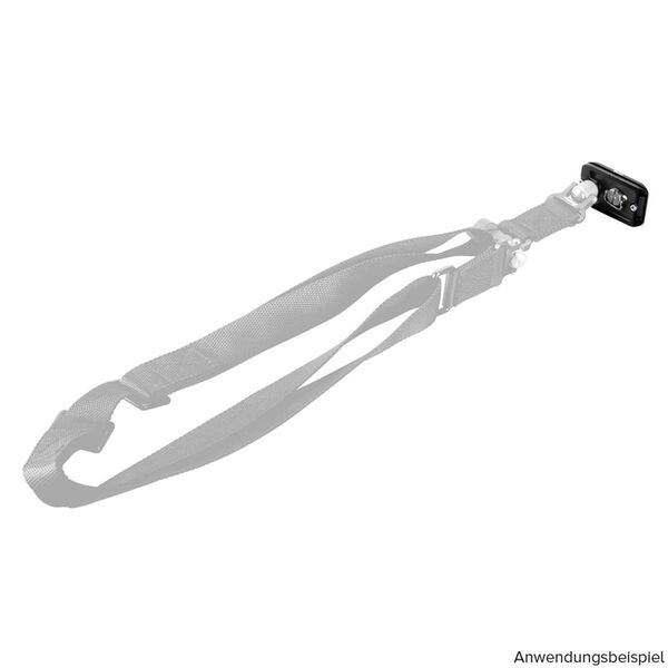 Leofoto NP-65 Arca-Swiss-Schnellwechselplatte mit QD-Buchse 