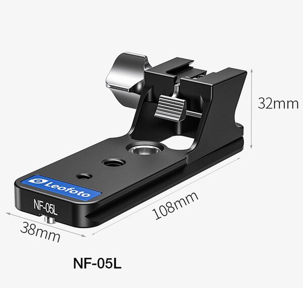 Leofoto Objektivfuß NF-05L für Nikon Z 70-200mm f:2.8 | Z 100-400mm f:4.5-5.6 VR S | Z 400mm f4.5 VR S | Z 600mm f:6.3 VR S 