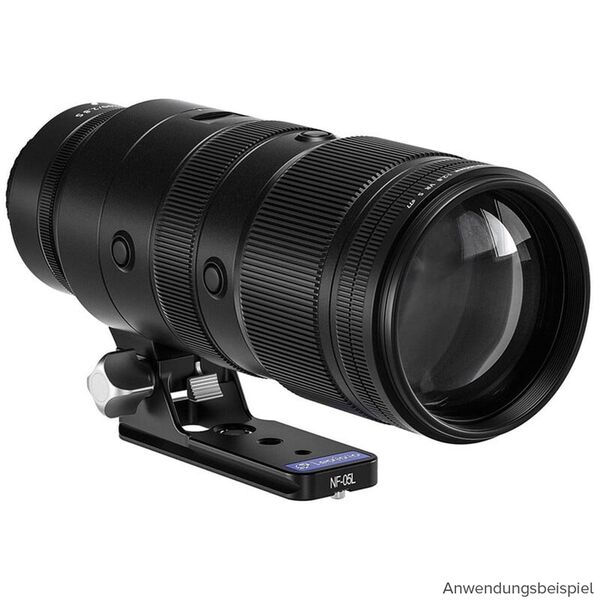 Leofoto Objektivfuß NF-05L für Nikon Z 70-200mm f:2.8 | Z 100-400mm f:4.5-5.6 VR S | Z 400mm f4.5 VR S | Z 600mm f:6.3 VR S 