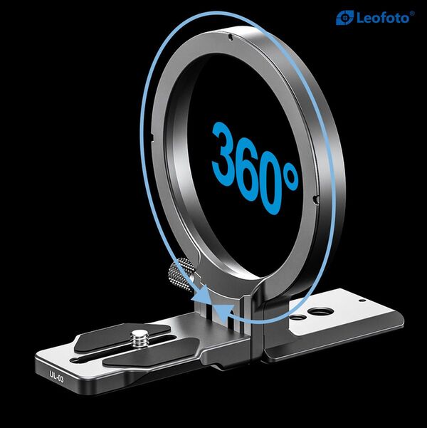 Leofoto Objektivfuß UL-03  schwarz