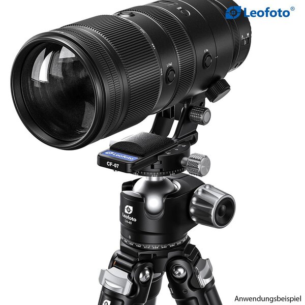 Leofoto Objektivfuß CF-07 passend für Canon RF 24-105mm f:2.8 L IS USM Z 