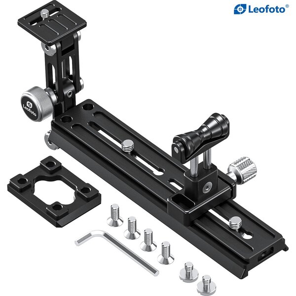 Leofoto Objektivfuß Teleobjektiv-Stütze VR-220 KIT für Manfrotto-/Sachtler-Videoneiger 