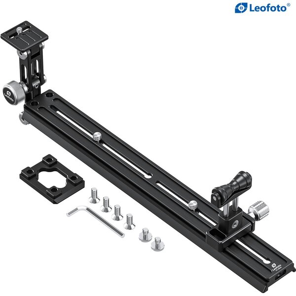 Leofoto Objektivfuß Teleobjektiv-Stütze VR-380 KIT für Manfrotto-/Sachtler-Videoneiger 