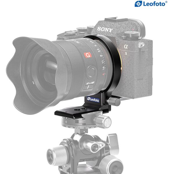 Leofoto Objektivfuss UL-02  silber