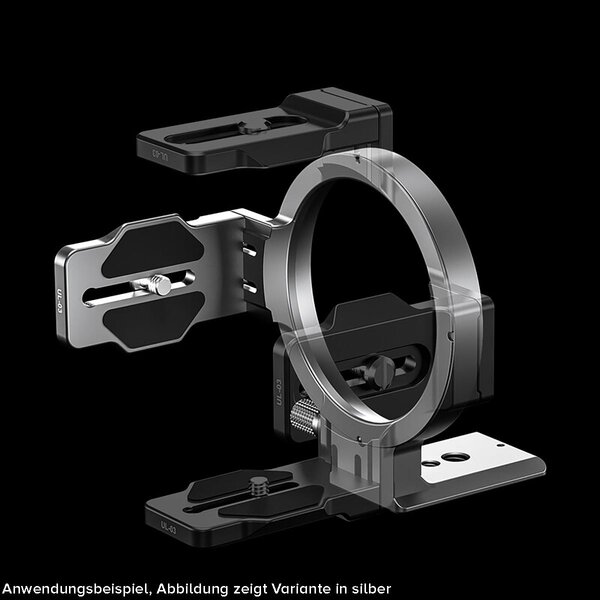 Leofoto Objektivfuß UL-03  schwarz