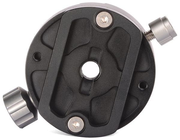 Leofoto PAN-02 Panning clamp + QP70 plate + Bag 