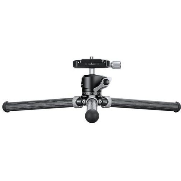 Leofoto Pocket Mini Tripod MT-02C + Ballhead LH-22 