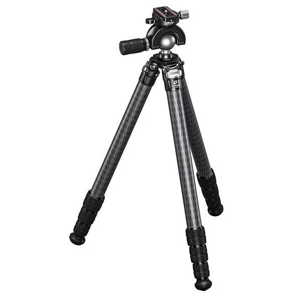 Leofoto SA-364C Carbon-Dreibeinstativ + Kugelkopf MH-50S 