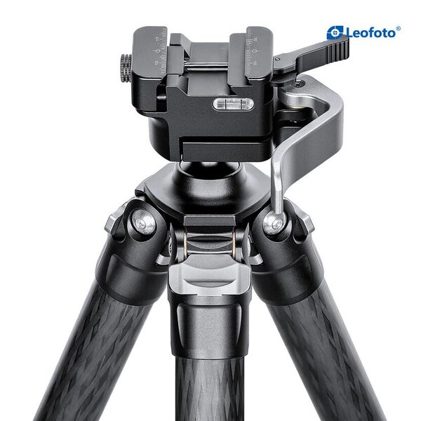 Leofoto SA-364C Carbon-Dreibeinstativ und Gewehraufnahme MA-30L 