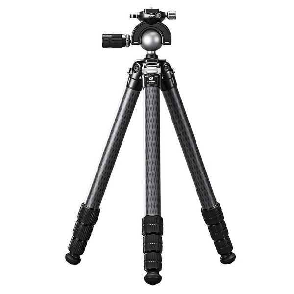 Leofoto SA-404C Carbon-Dreibeinstativ + Kugelkopf MH-60S 