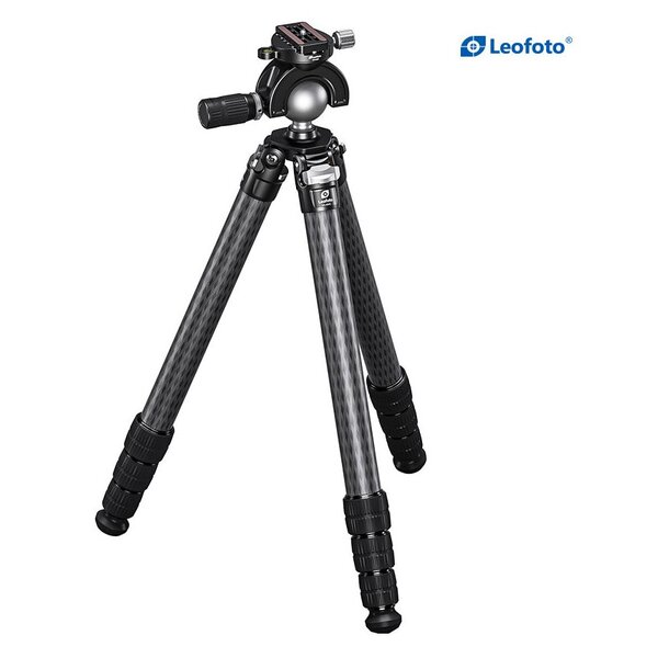 Leofoto SA-404C Carbon-Dreibeinstativ + Kugelkopf MH-60S 