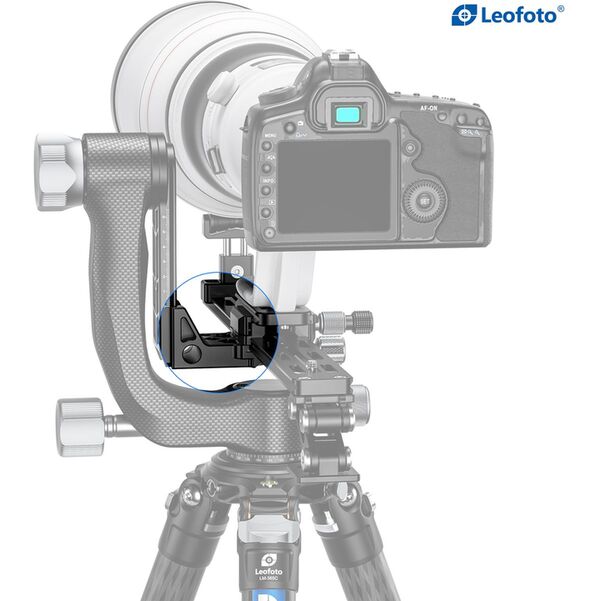 Leofoto Schnellkupplung DDC-50B Arca-Swiss Adapterklemme 