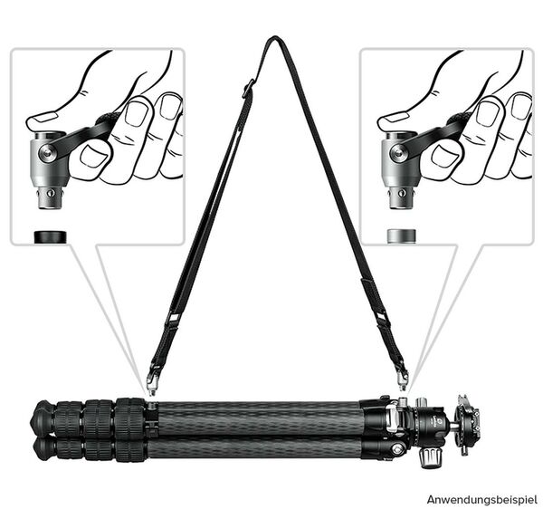 Leofoto Schnellverschluß-Tragegurt 1/4 Zoll  32mm
