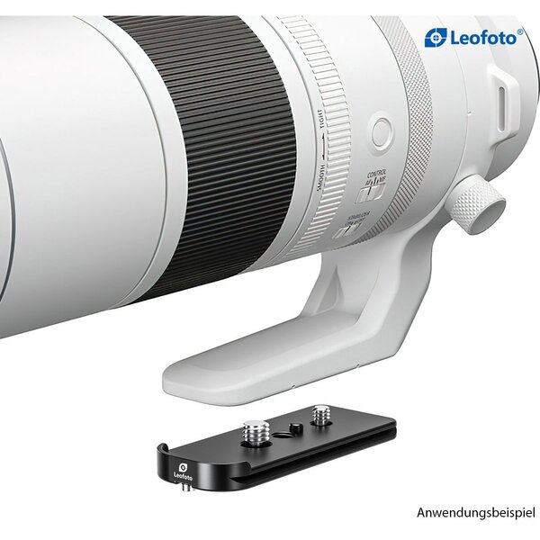 Leofoto Schnellwechselplatte CF-06 für Canon RF 200-800mm f:6.3-9 IS USM 