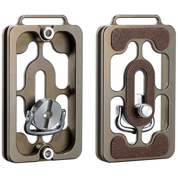 Leofoto Schnellwechselplatte NP-65T  Bronze