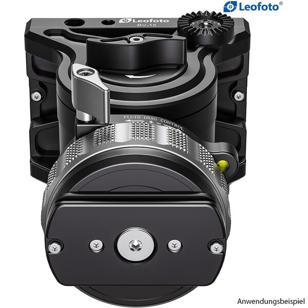 Leofoto Schnellwechselplatte P-BV15 Basisplatte für Stativköpfe 