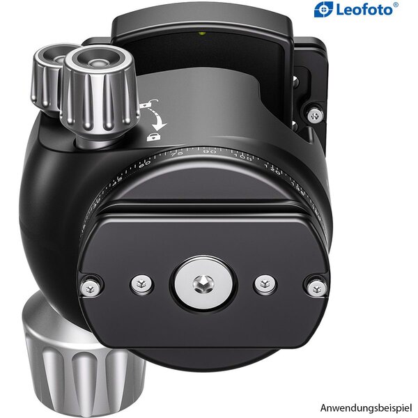 Leofoto Schnellwechselplatte P-LH47 Basisplatte für Stativköpfe 