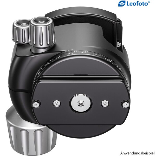 Leofoto Schnellwechselplatte P-LH55 Basisplatte für Stativköpfe 