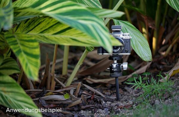 Leofoto Stativ A200 Erdspieß + P50 Auflageteller 