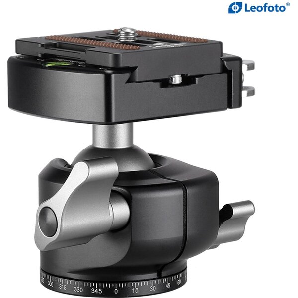 Leofoto Stativ-Kugelkopf LH-30LR + Schnellwechselplatte NP-50 