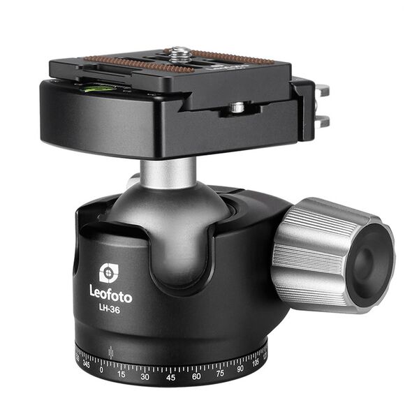 Leofoto Stativ Kugelkopf LH-36LR+NP-50 