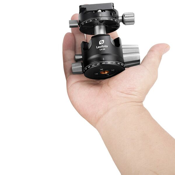 Leofoto Stativ Kugelkopf LH-36R+NP-50 