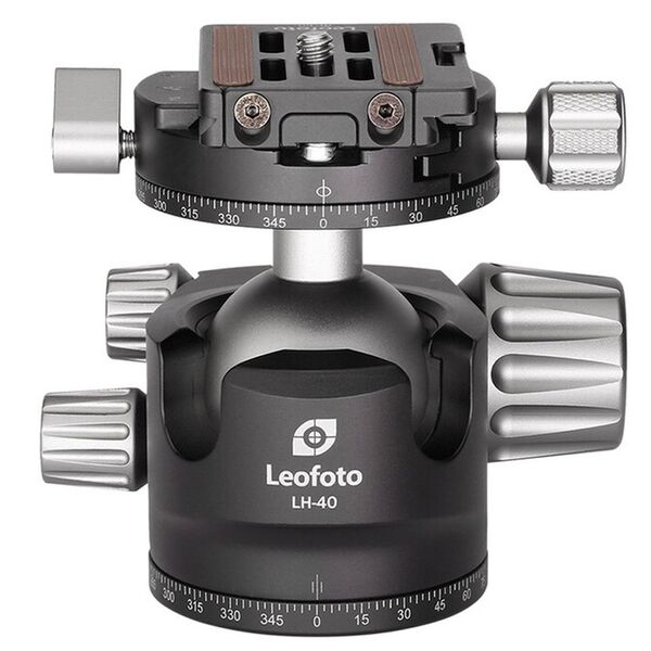 Leofoto Stativ-Kugelkopf LH-40R+NP-60 