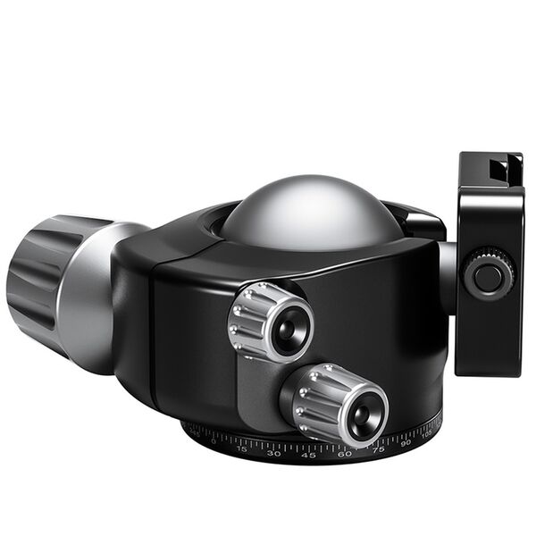 Leofoto Stativ-Kugelkopf LH-55 SC Kugelkopf mit Arca-Swiss- & Picatinny-Aufnahme 