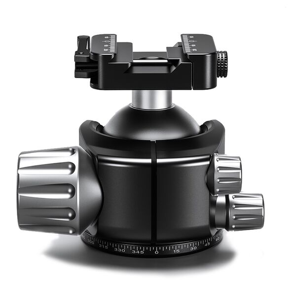 Leofoto Stativ-Kugelkopf LH-55 SC Kugelkopf mit Arca-Swiss- & Picatinny-Aufnahme 