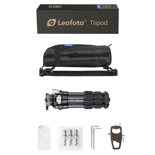 Leofoto Stativ Ranger LS-223CEX 