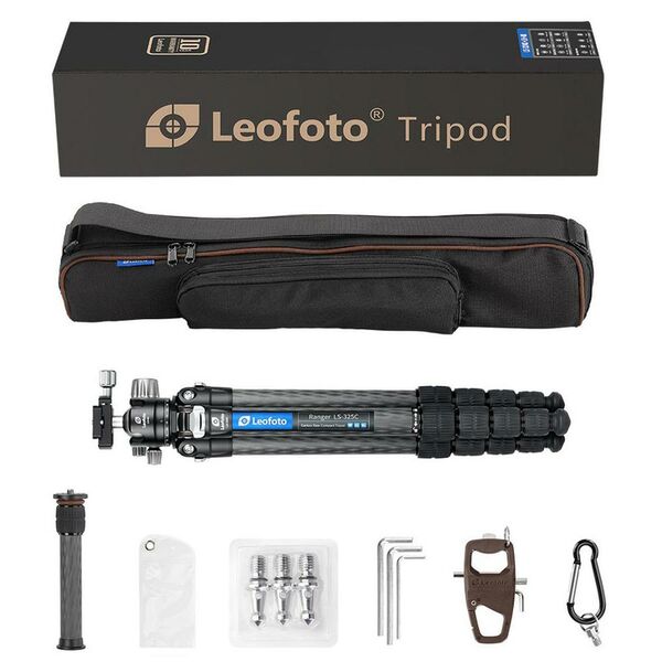 Leofoto Stativ Ranger LS-325C+LH-40 