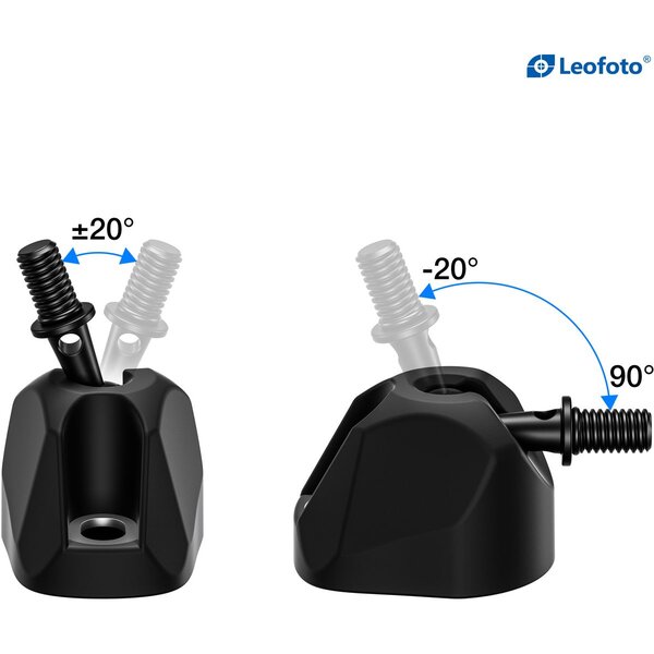 Leofoto Stativfuß SC-60 Gummifüsse Horseshoe 