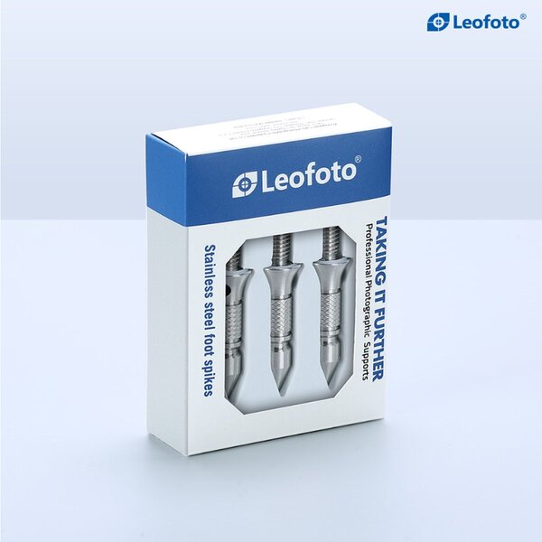 Leofoto Stativfuß TFN lange Spike, Stainless Steel 
