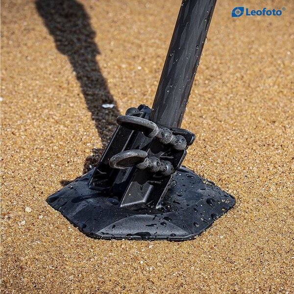 Leofoto Stativfuß TFW-2 große Gummiteller 