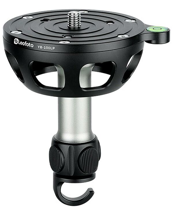 Leofoto Summit 100mm Leveling Base + Platform  Long With Hook