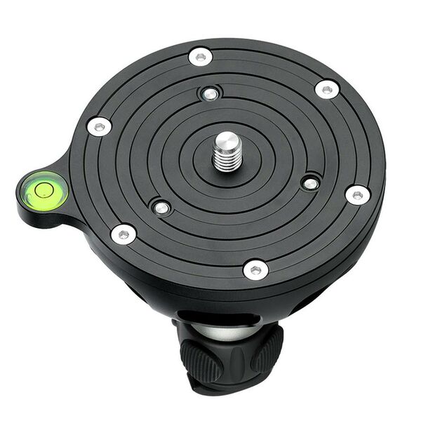 Leofoto Summit 100mm Leveling Base + Platform  Long With Hook