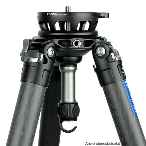 Leofoto Summit 100mm Leveling Base + Platform  Long With Hook