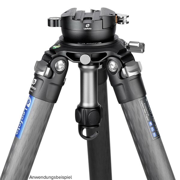 Leofoto Summit 75mm Leveling Base + Platform  Long With clamp