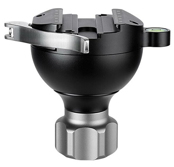 Leofoto Summit 75mm Leveling Base + Platform  Short With clamp