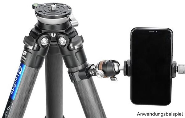 Leofoto TDC multifunktionale Stativbeinklemme mit CF-9 Gewindeadapter  22 mm