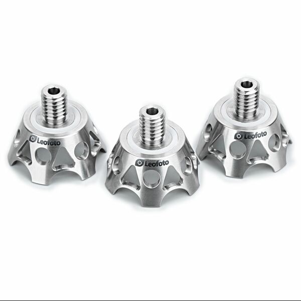 Leofoto TF-02 Titanklauen-Stativfüße 3er-Set 