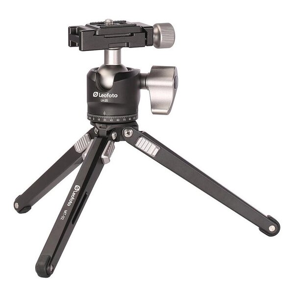 Leofoto Tischstativ MT-02+LH-25 
